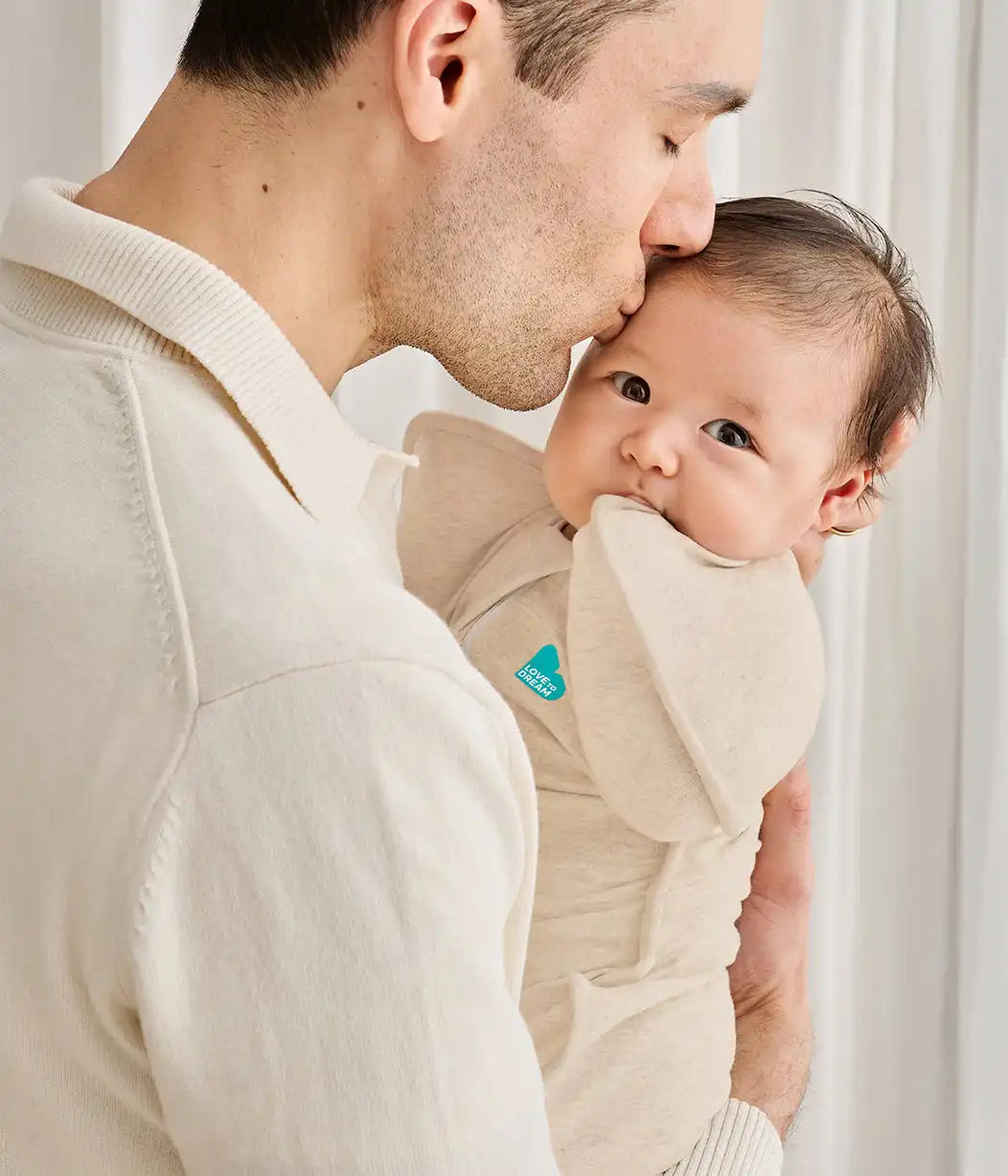 Swaddle Up™ 1.0 TOG Cotton Oatmeal