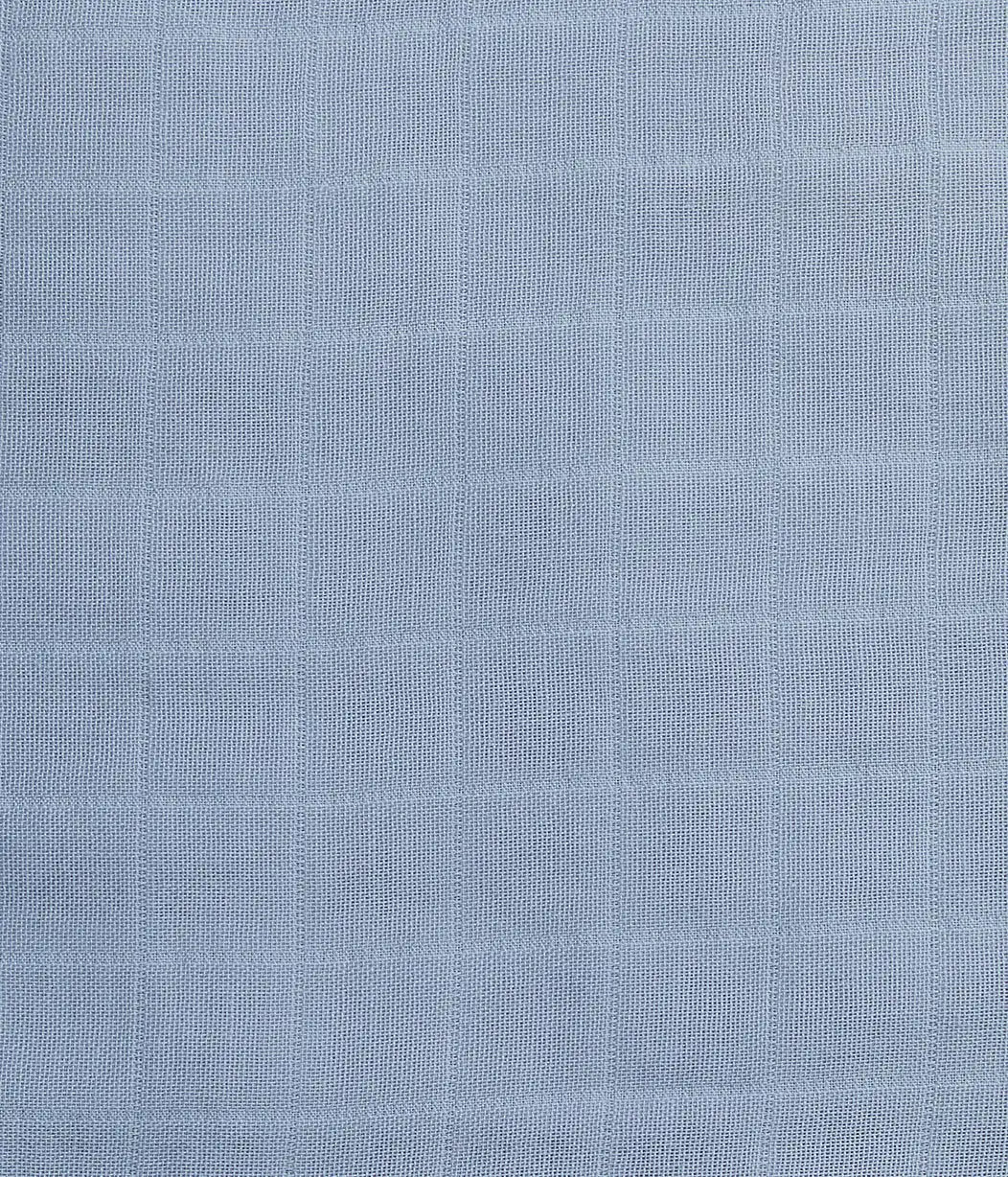Burp Cloth 2 Pack Muslin Mist Blue Rocket