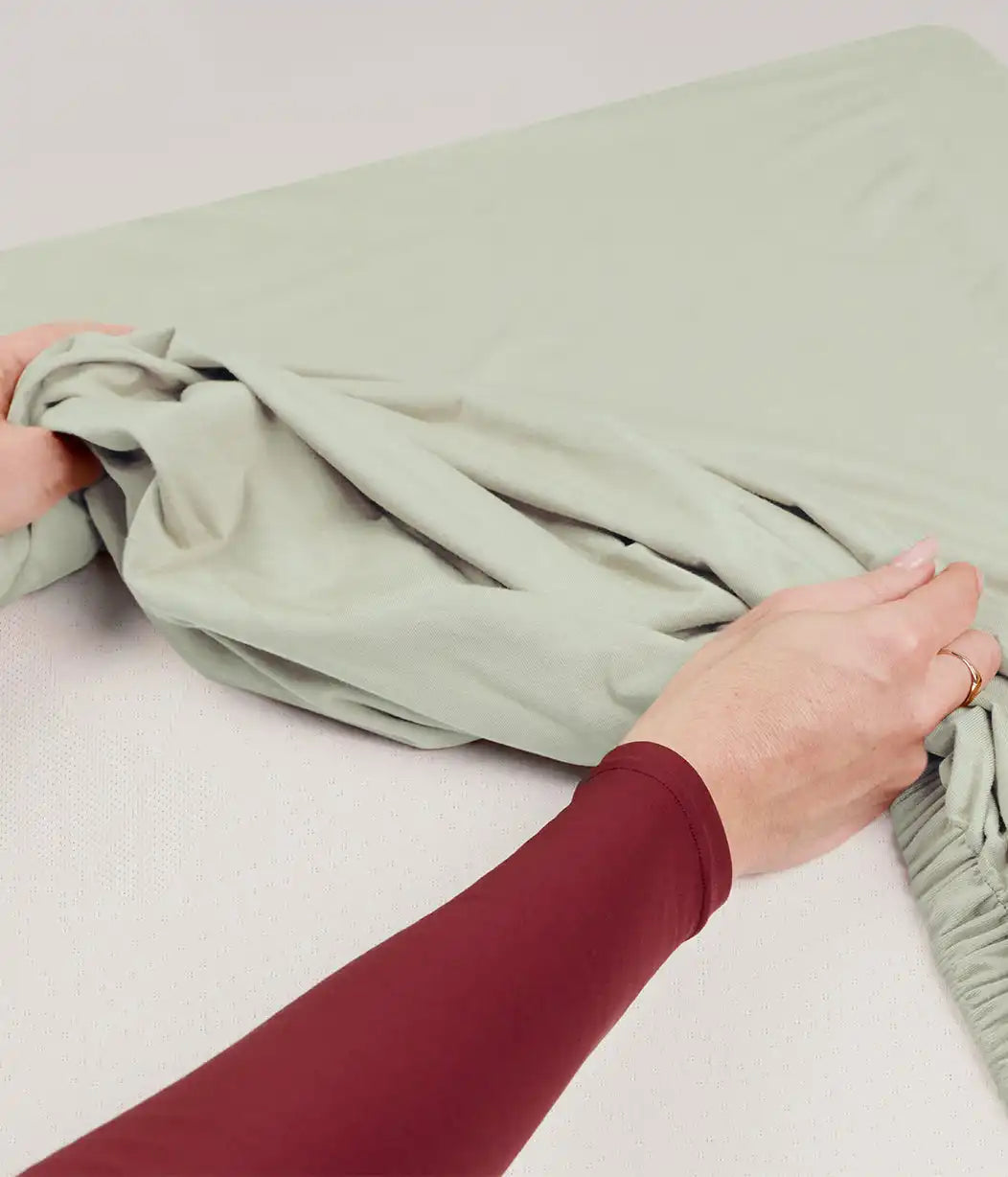 HushDry™ 2-in-1 Waterproof Fitted King Sheet Viscose from Bamboo Sage
