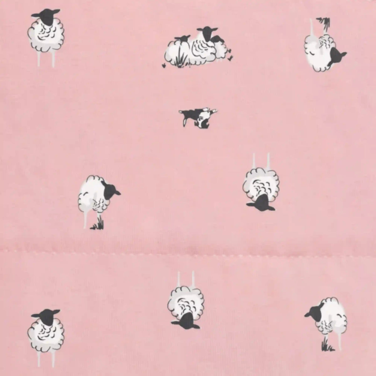 Swaddle Up™ 2.5 TOG Organic Cotton/Merino Wool Rose Lamb's Best Friend