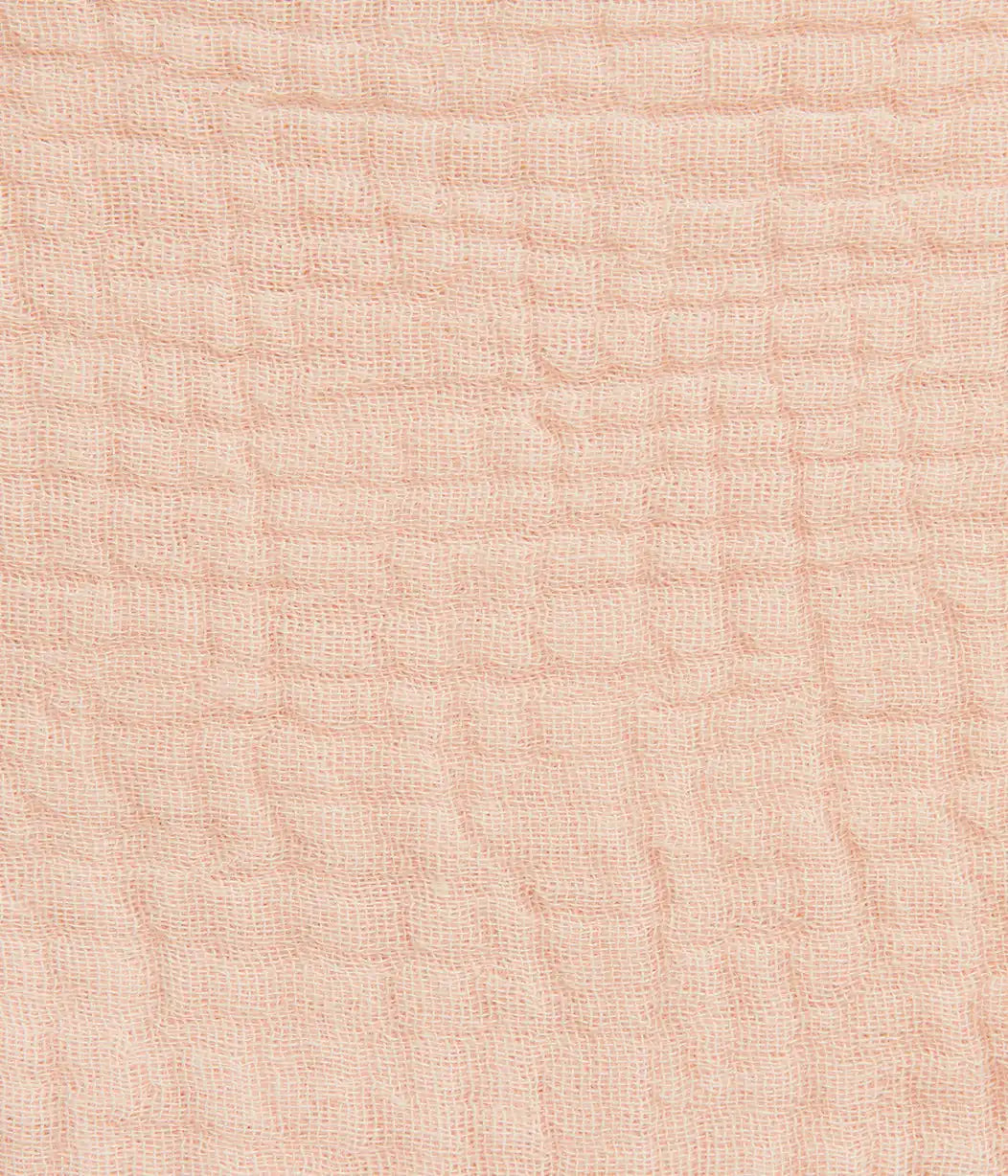 Bib 2 Pack Muslin Blush Rocket