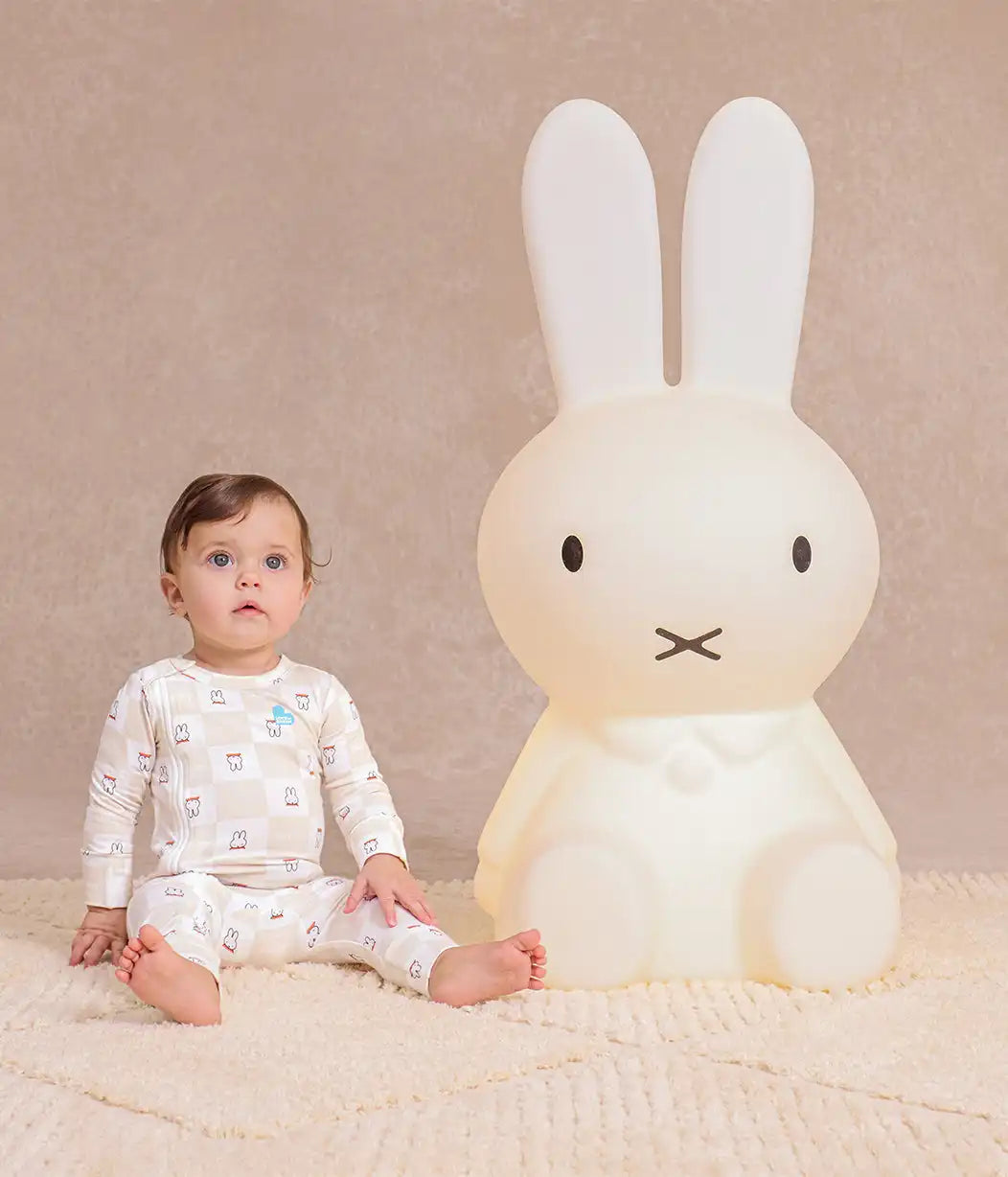 Romper Snug Fit Viscose from Bamboo Birch Miffy Checker