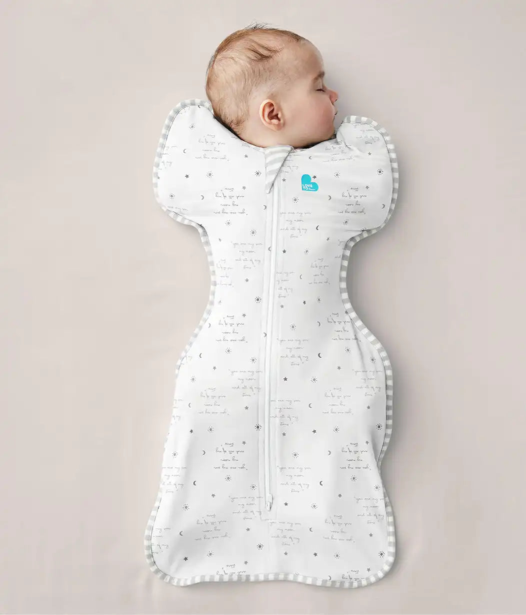 Swaddle Up Starter Bundle | 0.2 TOG | White You are my | Olive