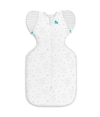 Swaddle Up™ 2-in-1 Transition Bag 0.2 TOG Cotton White You Are My