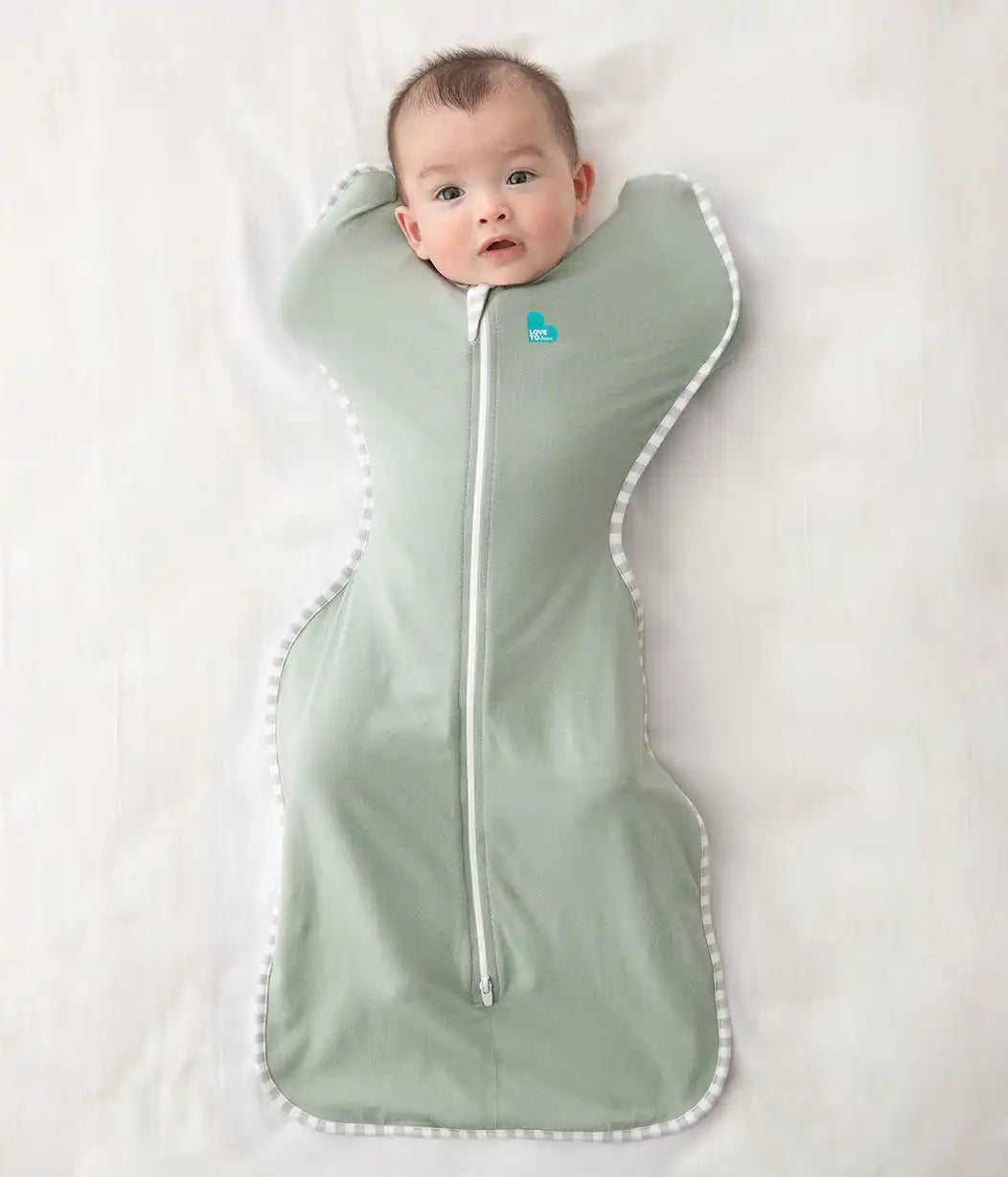Swaddle Up Starter Bundle | 0.2 TOG | White You are my | Olive