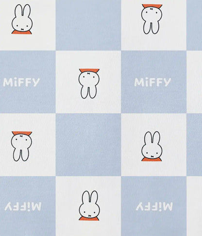 Romper Snug Fit Viscose from Bamboo Blue Miffy Checker