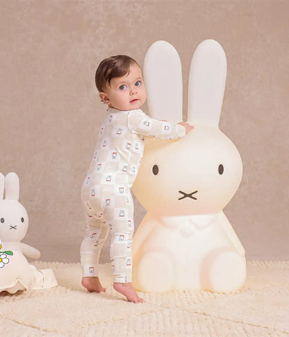 Romper Snug Fit Viscose from Bamboo Birch Miffy Checker
