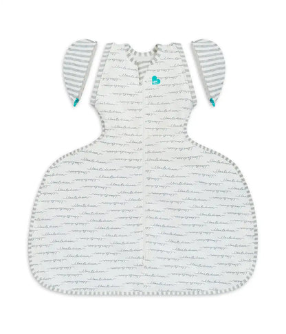 Swaddle Up™ 2-in-1 Transition Bag Hip Harness 1.0 TOG Cotton White Dreamer
