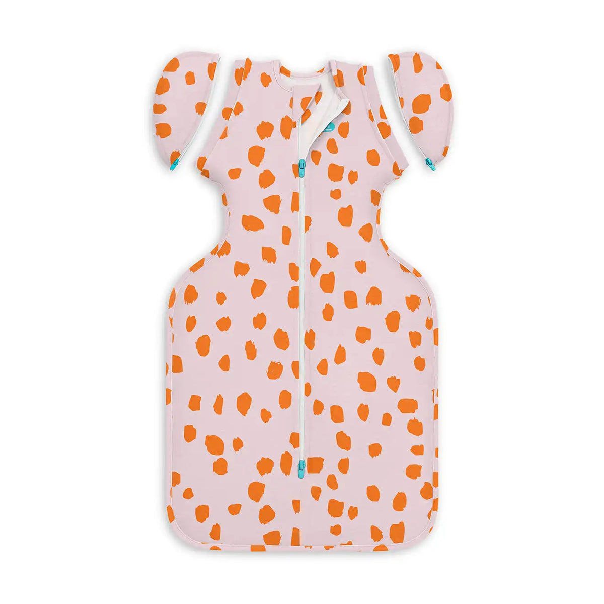 Swaddle Up™ 2-in-1 Transition Bag 1.0 TOG Cotton Light Pink Jumbo Animal