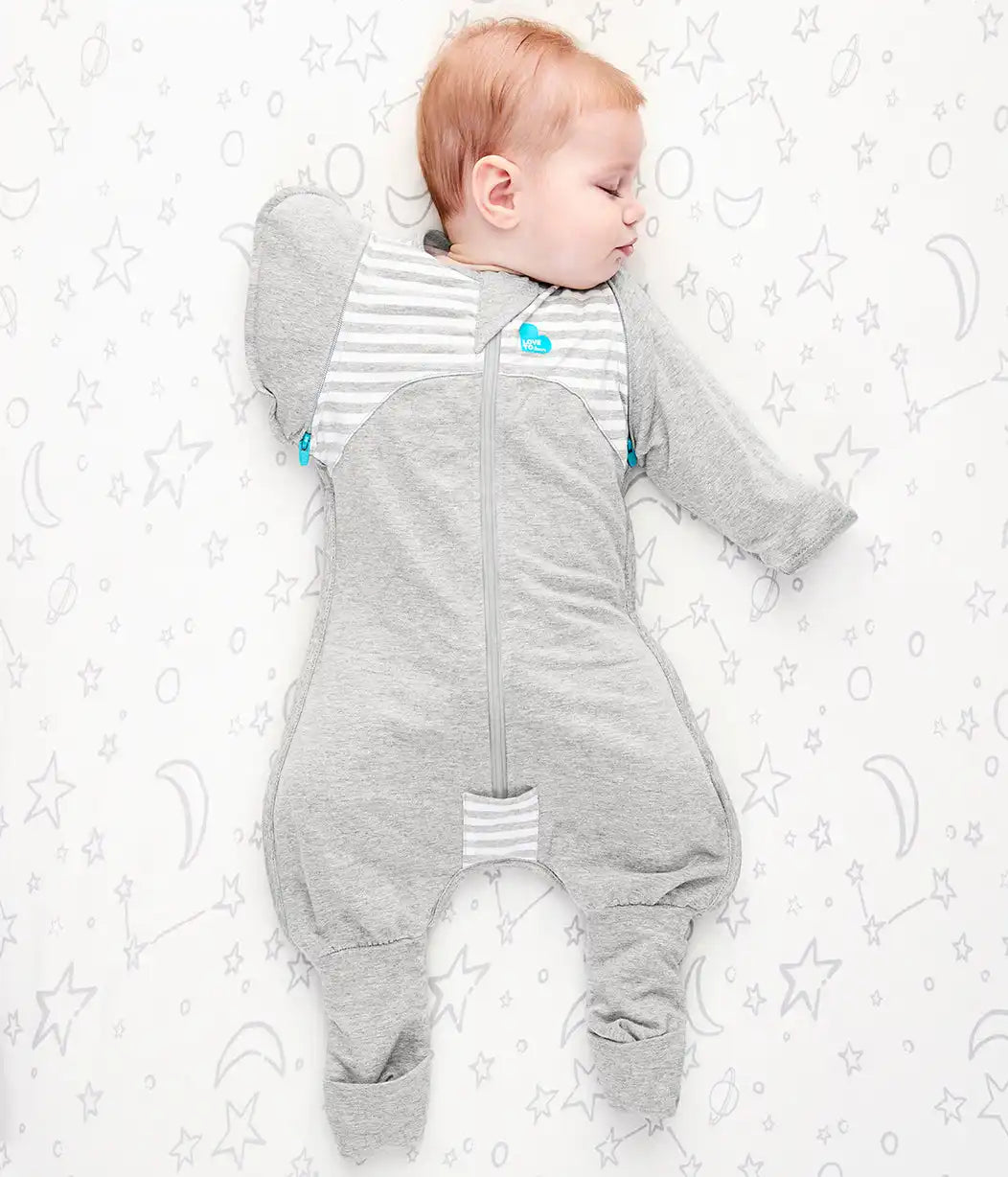 Swaddle Up™ 2-in-1 Transition Suit 1.0 TOG Cotton Gray