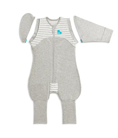 Swaddle Up™ 2-in-1 Transition Suit 1.0 TOG Cotton Gray