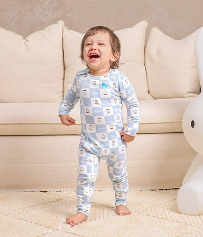 Newborn Essential Miffy Gift Bundle | 1.0 TOG | Swaddle 2 | Romper | Blue