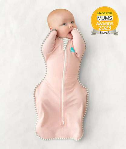 Swaddle Up Starter Bundle | 1.0 TOG | Dusty Pink 2 | Gray