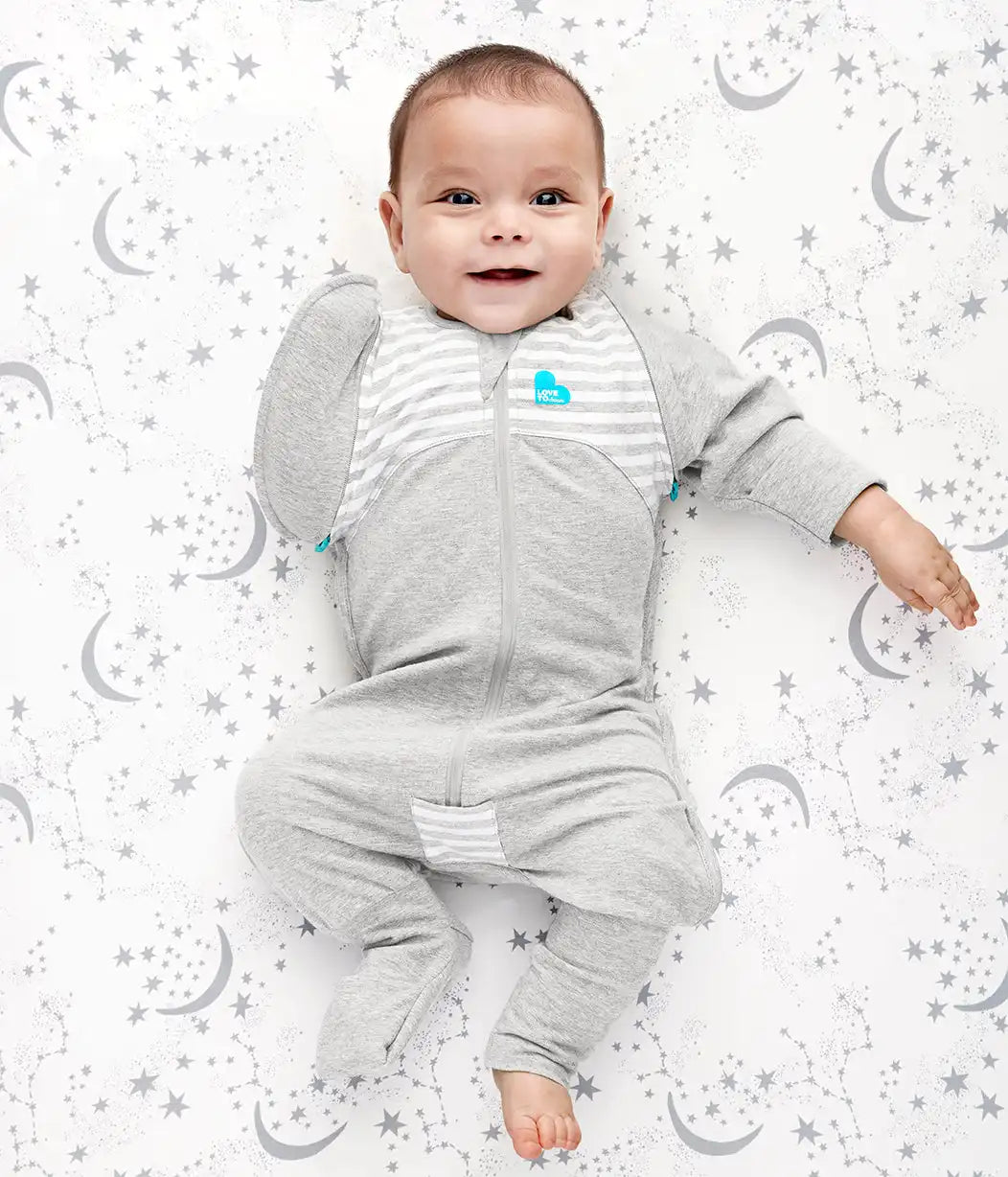Swaddle Up™ 2-in-1 Transition Suit 1.0 TOG Cotton Gray