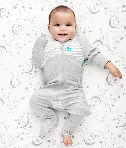 Swaddle Up™ 2-in-1 Transition Suit 1.0 TOG Cotton Gray