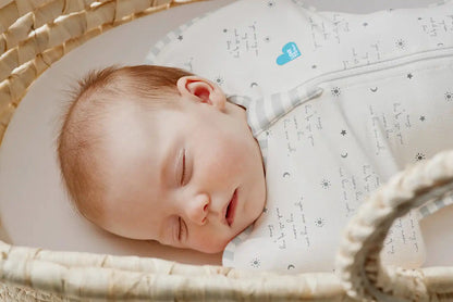 Swaddle Up™ 0.2 TOG Cotton White You Are My