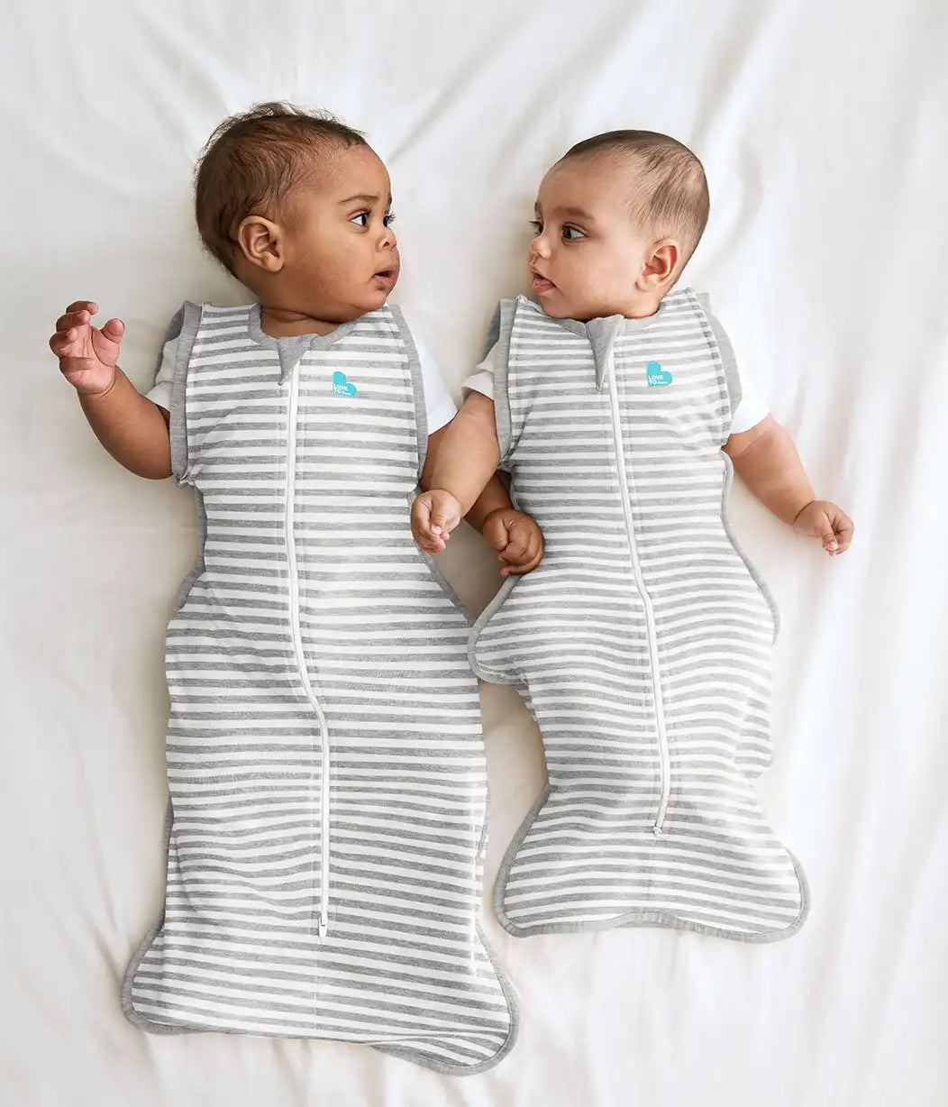 Swaddle Up™ 2-in-1 Transition Bag 1.0 TOG Cotton Gray