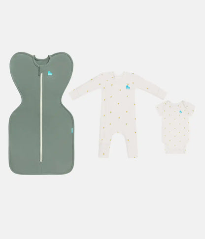 Newborn Essentials Bundle | Swaddle Up 1.0 TOG | Romper | Bodysuit