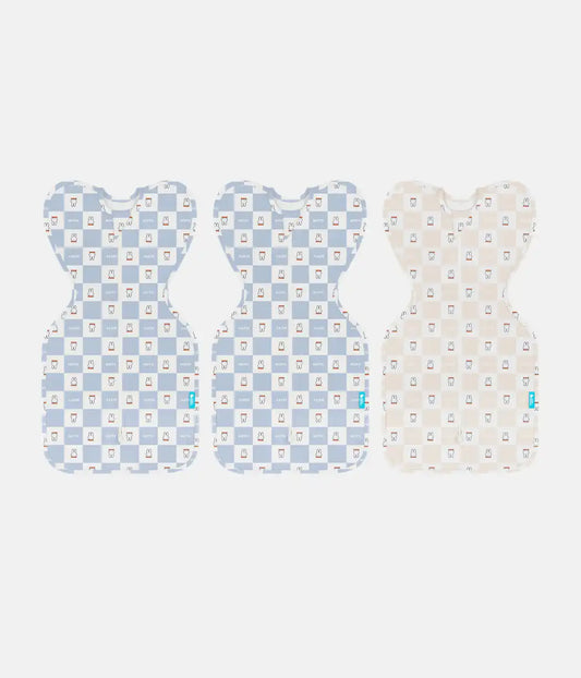 Miffy Swaddle Up Starter Bundle | 1.0 TOG | Blue 2 | Birch Miffy Checker