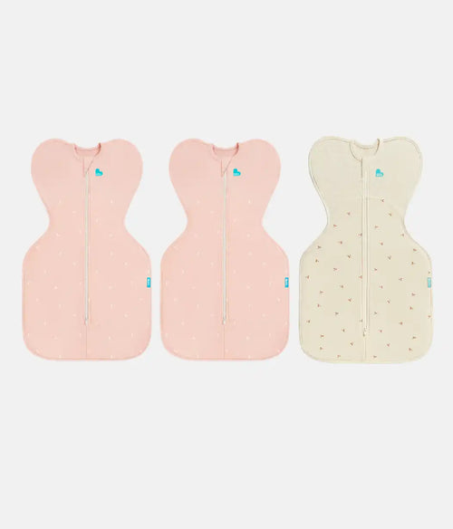 Swaddle Up Starter Bundle | 1.5 TOG | Blush Twigs 2 | Oatmeal Twigs