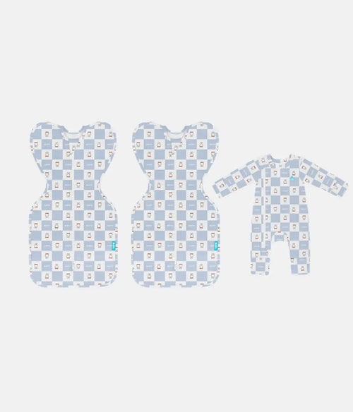 Newborn Essential Miffy Gift Bundle | 1.0 TOG | Swaddle 2 | Romper | Blue