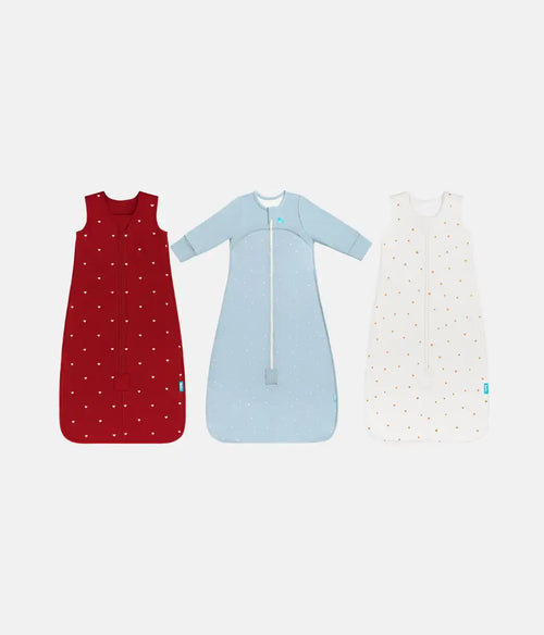 Sleep Bag Bundle | 1.5 | 1.0 TOG | Maroon | Buff | Powder Blue