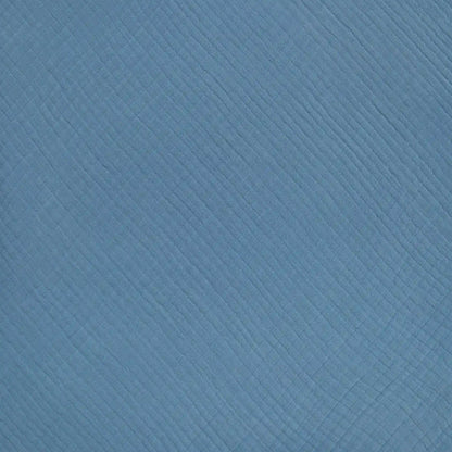 Hooded Towel Muslin Storm Blue