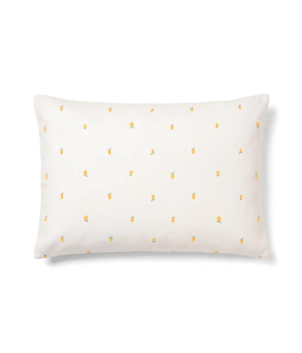 HushDry™ 2-in-1 Waterproof Toddler Pillowcase Viscose from Bamboo Cream Lemons