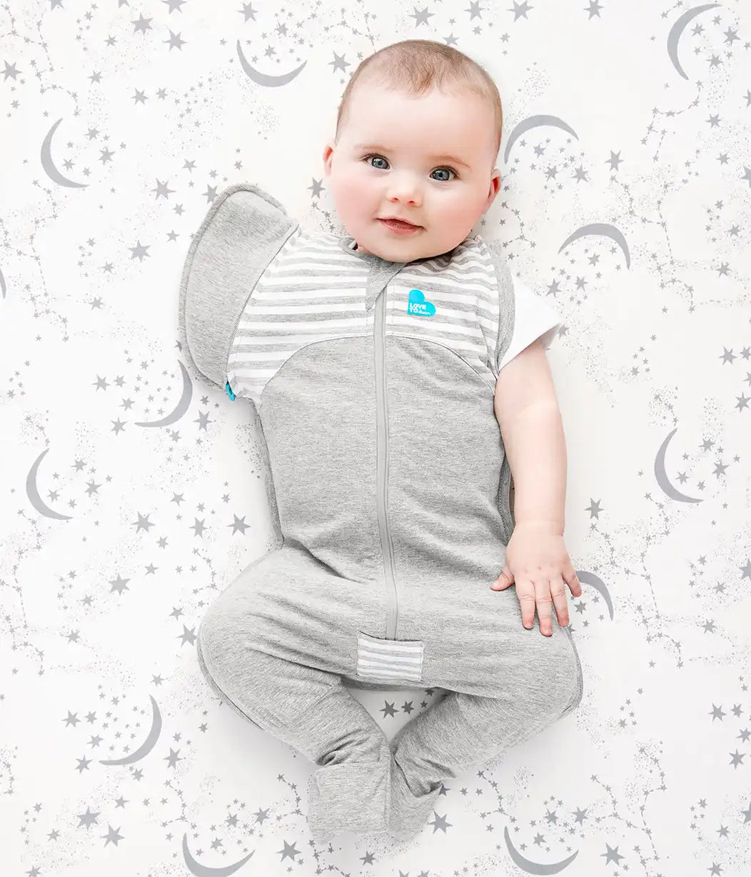 Swaddle Up™ 2-in-1 Transition Suit 1.0 TOG Cotton Gray