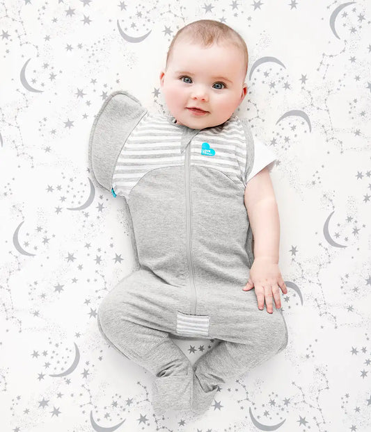 Swaddle Up™ 2-in-1 Transition Suit 1.0 TOG Cotton Gray