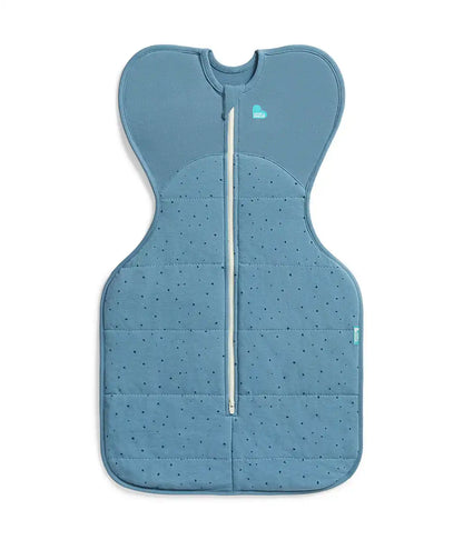 Swaddle Up & Romper Bundle | 2.5 TOG | Blue Pebbles | Blue Turtally