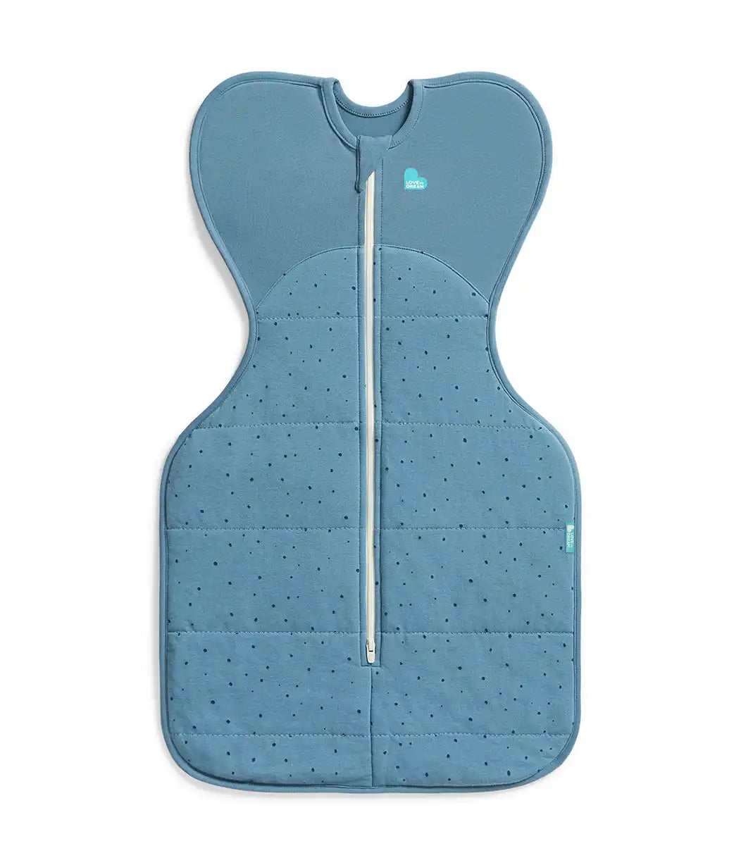 Swaddle Up Starter Bundle | 2.5 TOG | Storm Blue Pebbles | Olive Bees | Oatmeal Bees
