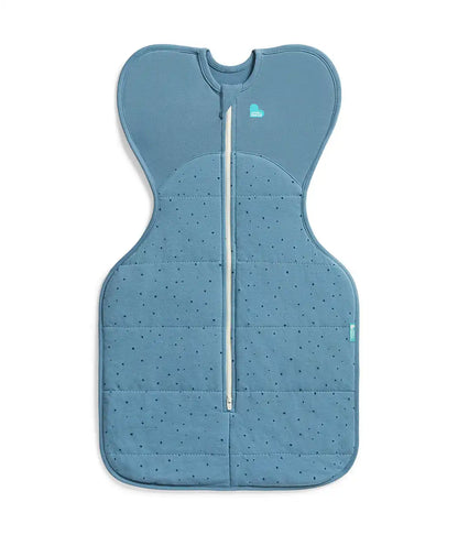 Swaddle Up™ 2.5 TOG Cotton Storm Blue Pebbles