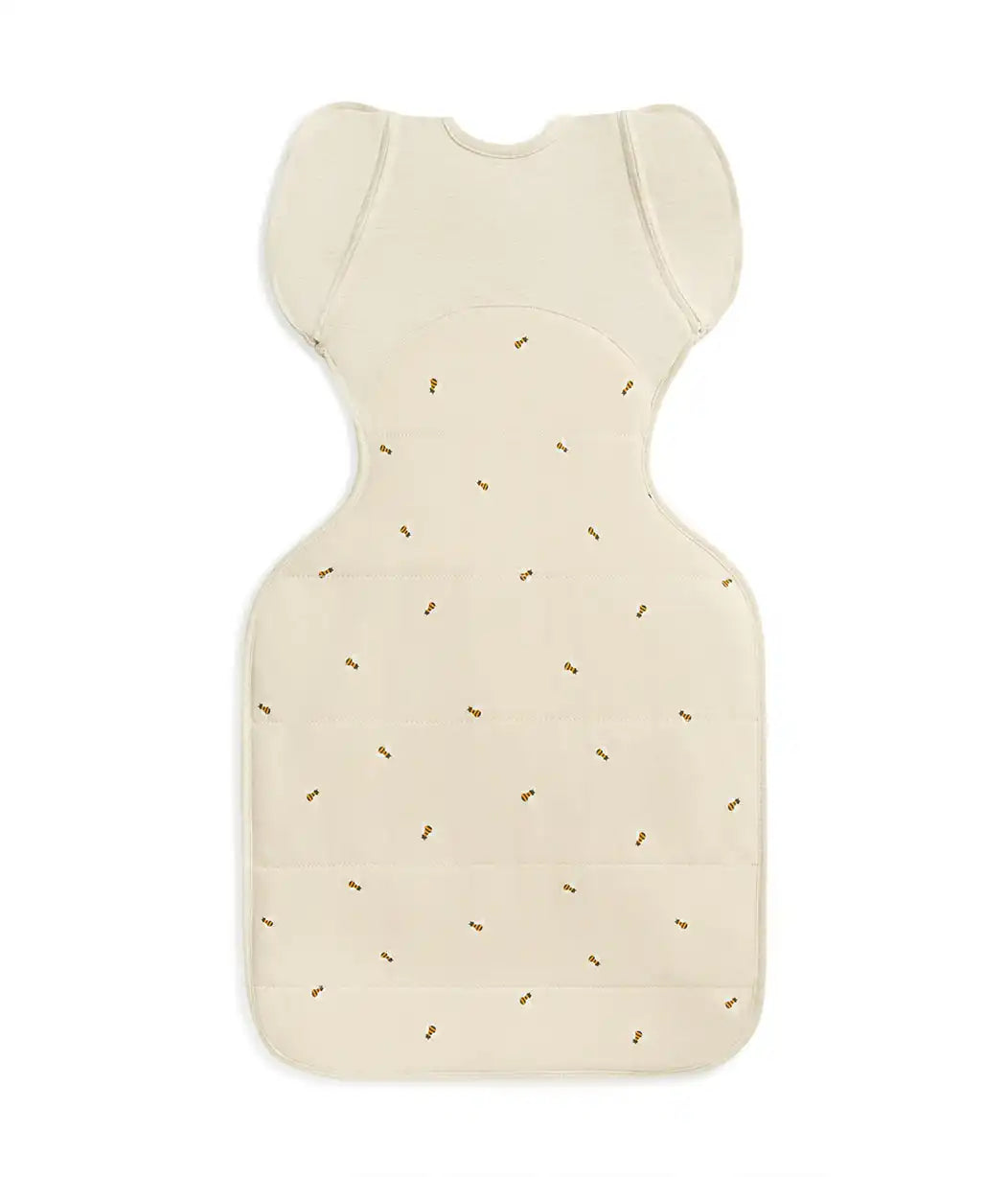 Swaddle Up™ 2-in-1 Transition Bag 2.5 TOG Cotton Oatmeal Bees