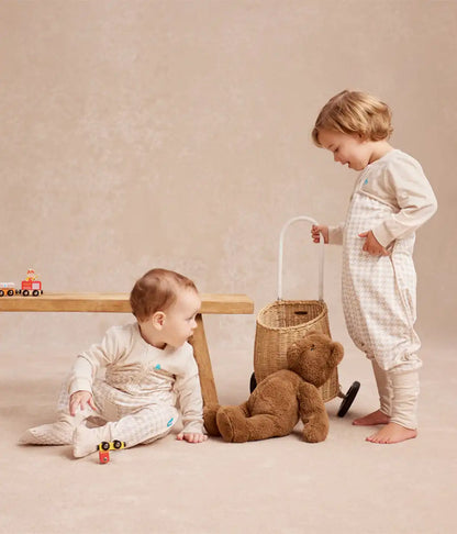 Sleep Suit Bundle | 0.2 | 1.0 TOG | Breton Stripe | Tan Houndstooth | Blue Twinkle