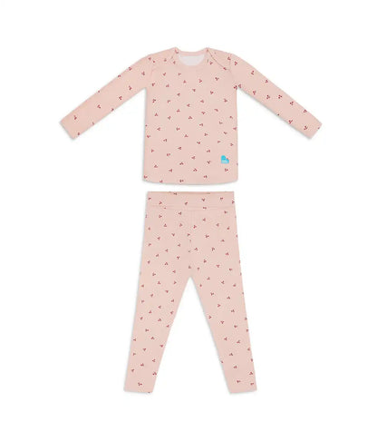 Ultimate Toddler Mattress Gift Bundle | Mattress | Sleep Suit | Towel | Wash Cloth | Burp Cloth | Bib | Blush