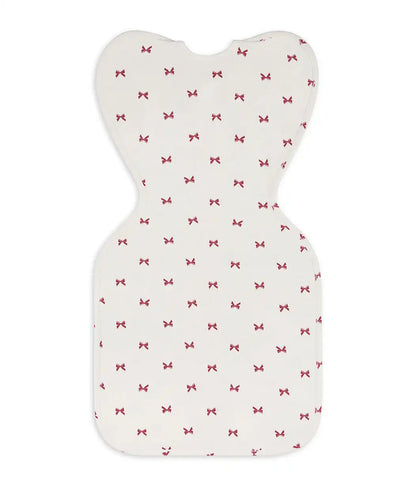 Swaddle Up™ 1.0 TOG Cotton Cream Bows