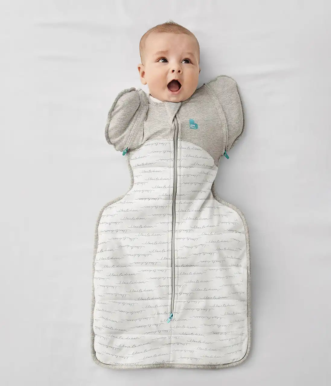 Swaddle Up™ 2-in-1 Transition Bag 2.5 TOG Cotton White Dreamer