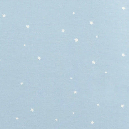 Sleep Suit Long Sleeve 1.0 TOG Cotton Powder Blue Twinkle