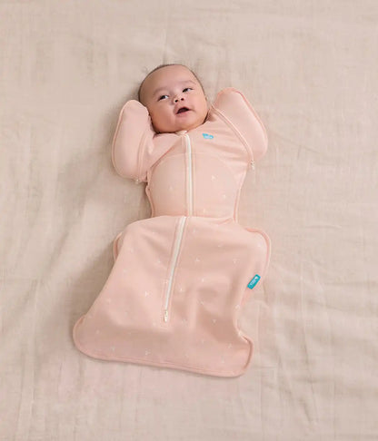 Swaddle Up™ 2-in-1 Transition Bag 1.5 TOG Cotton Fleece Blush Twigs