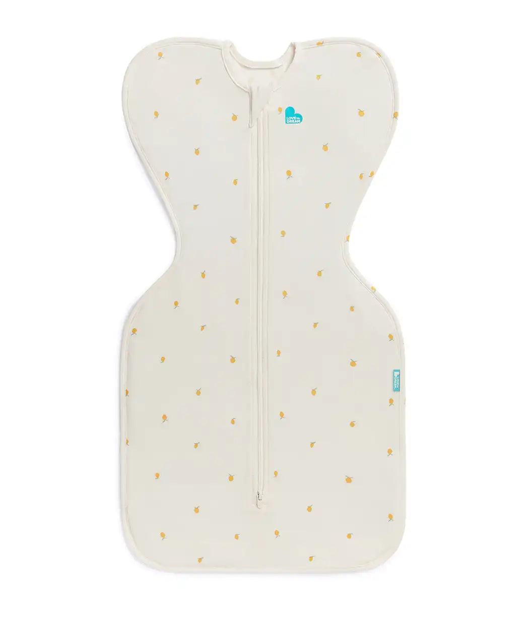 Swaddle Up™ 1.0 TOG Viscose from Bamboo Cream Lemons