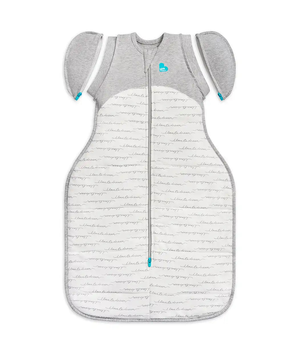 Swaddle Up™ 2-in-1 Transition Bag 2.5 TOG Cotton White Dreamer