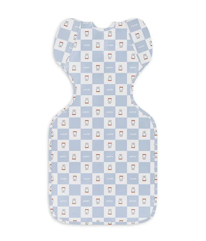 Swaddle Up™ 2-in-1 Transition Bag 1.0 TOG Cotton Blue Miffy Checker