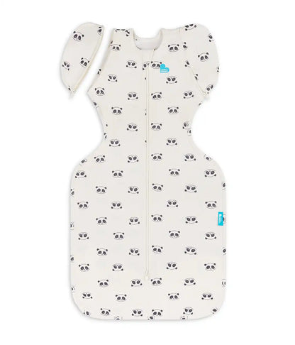 Swaddle Up™ 2-in-1 Transition Bag 1.0 TOG Cotton Cream Sleepy Pandas
