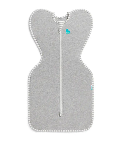 Essential Mattress Gift Bundle | Mattress | Swaddle | 1.0 TOG | Gray | Dreamer White