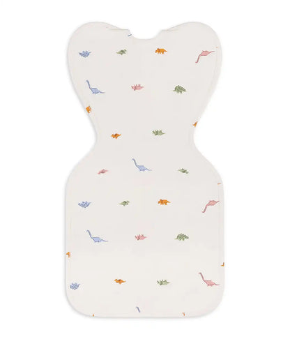 Swaddle Up™ 1.0 TOG Cotton Cream Dino Snore