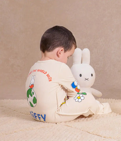 Sleep Suit Long Sleeve 1.0 TOG Cotton Birch Miffy Placement