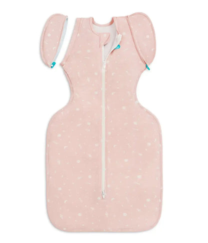 Swaddle Up™ 2-in-1 Transition Bag 1.0 TOG Viscose from Bamboo Pink Time and Space