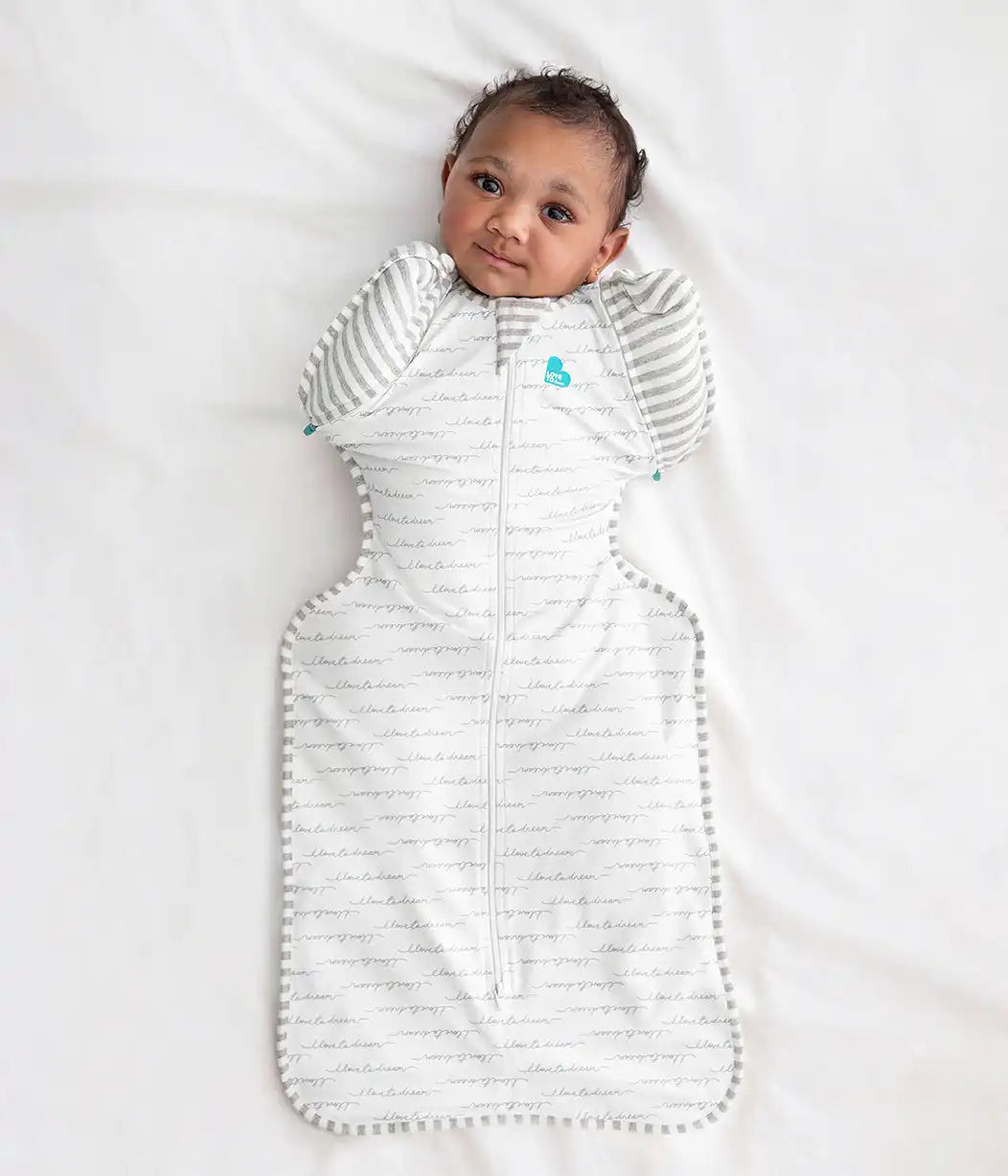 Swaddle Up™ 2-in-1 Transition Bag 1.0 TOG Cotton White Dreamer
