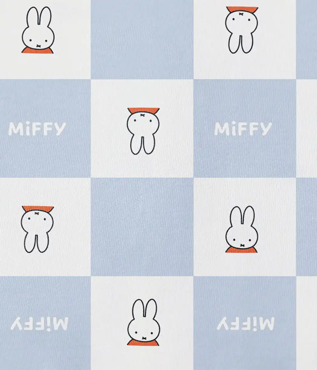 Swaddle Up™ 1.0 TOG Cotton Blue Miffy Checker
